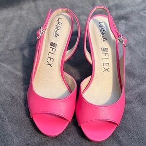 Life Stride Women's Teller 2 Pink Slingback Sandals